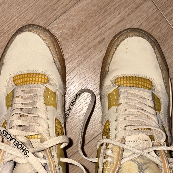 Off-White x Jordan 4 - SP Sail - US 11 - Picture 6 of 8